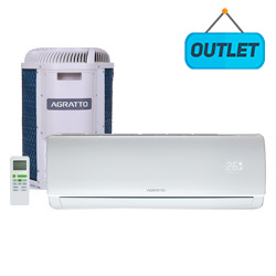 Ar Condicionado Split Inverter Eco Top Agratto 12000 Btus Frio 220V Monofasico EICST12FR402 - OUTLET5