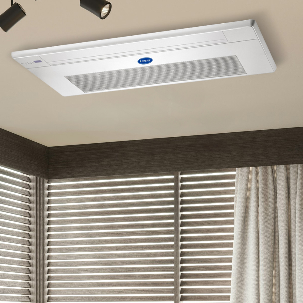 Ar Condicionado Split Cassete 1 Via - Inverter R-32 - Carrier - 24.000 BTUs - Quente/Frio - 220V Monofásico Ar Condicionado Split Cassete 1 Via - Inverter R-32 - Carrier - 24.000 BTUs - Quente/Frio - 220V Monofásico