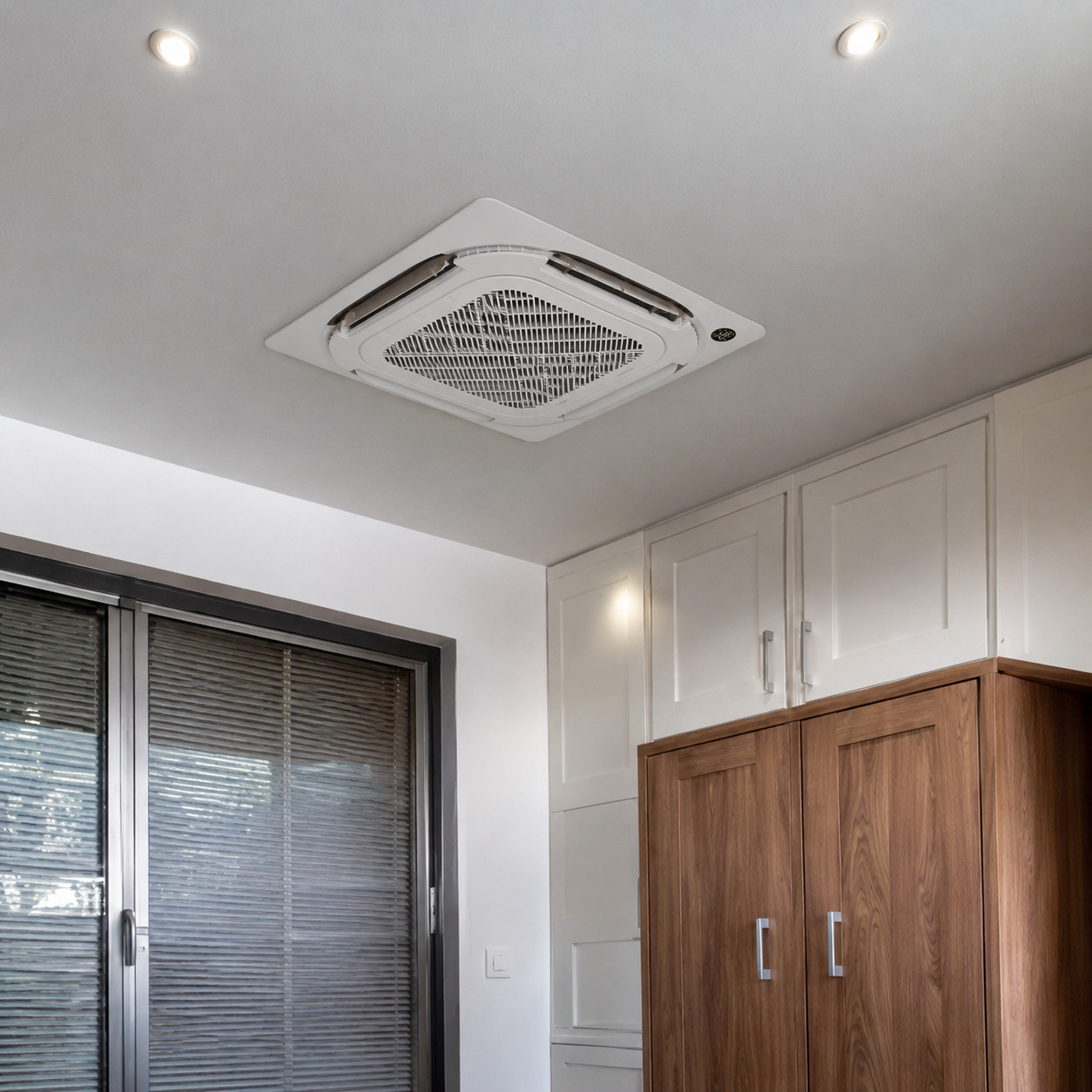 Ar Condicionado Split Cassete 4 Vias - Inverter R-32 - Elgin - Eco - 48.000 BTUs - Frio - 220V Monofásico 