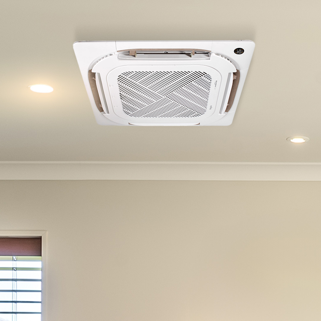Ar Condicionado Split Cassete 4 Vias - Inverter R-32 - Eco - Elgin - 24.000 BTUs - Quente/Frio - 220V Monofásico Ar Condicionado Split Cassete 4 Vias - Inverter R-32 - Eco - Elgin - 24.000 BTUs - Quente/Frio - 220V Monofásico