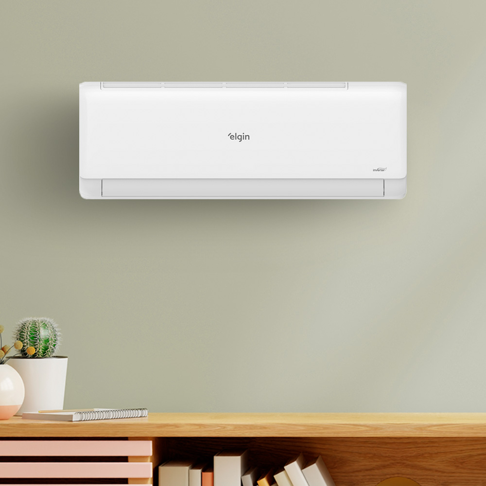 Ar Condicionado Split Hi Wall - Inverter R-32 - Elgin - Eco III - WiFi - 12.000 BTUs - Quente/Frio - 220V Monofásico 