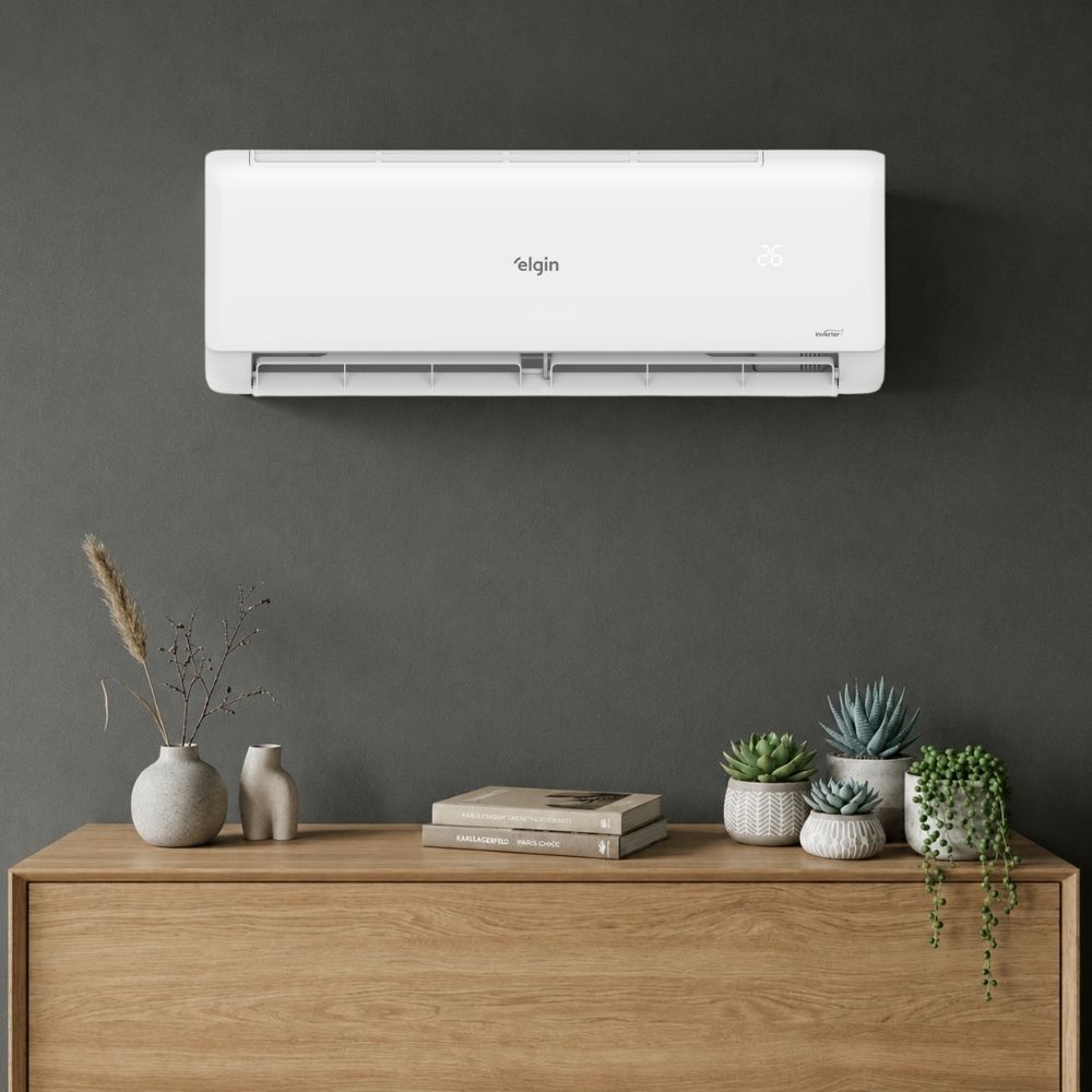 Ar Condicionado Split Hi Wall - Inverter R-32 - Elgin - Eco III - Wi-Fi - 24.000 BTUs - Frio - 220V Monofásico