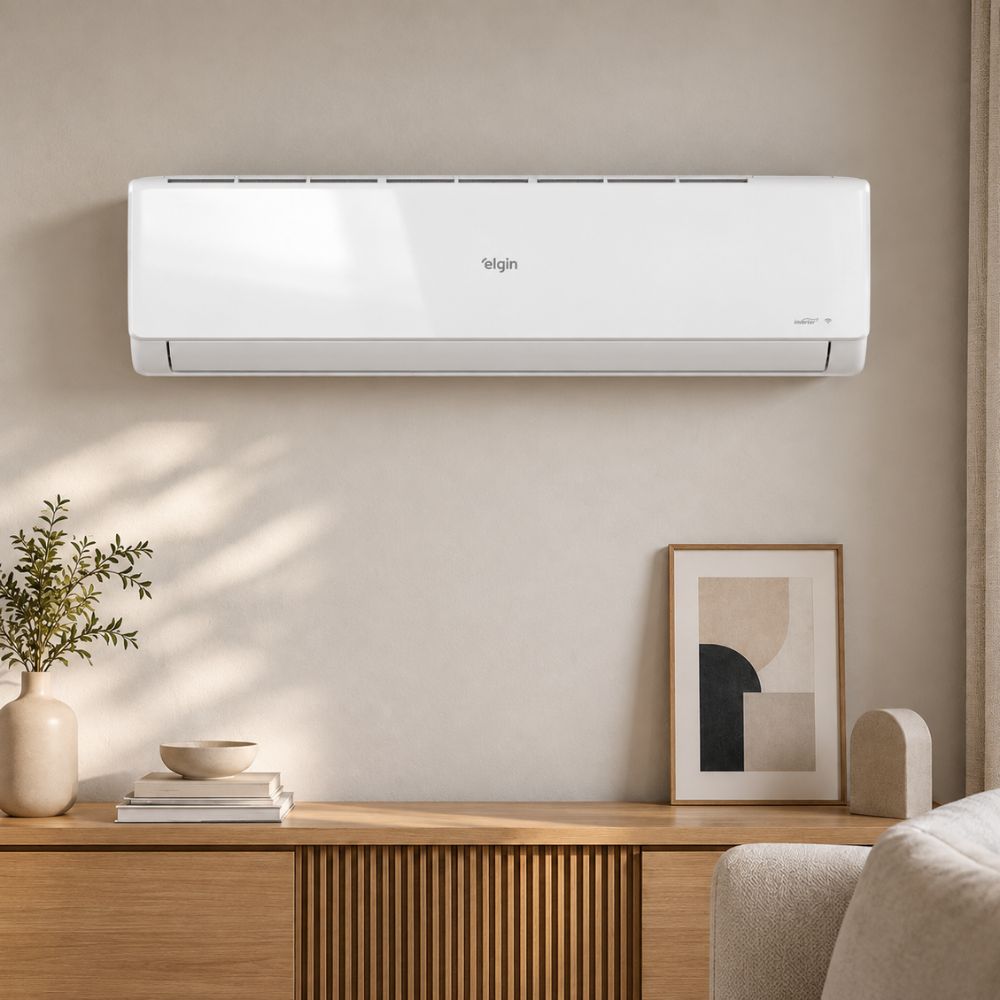 Ar Condicionado Split Hi Wall - Inverter R-32 - Elgin - WiFi - 36.000 BTUs - Frio - 220V Monofásico 
