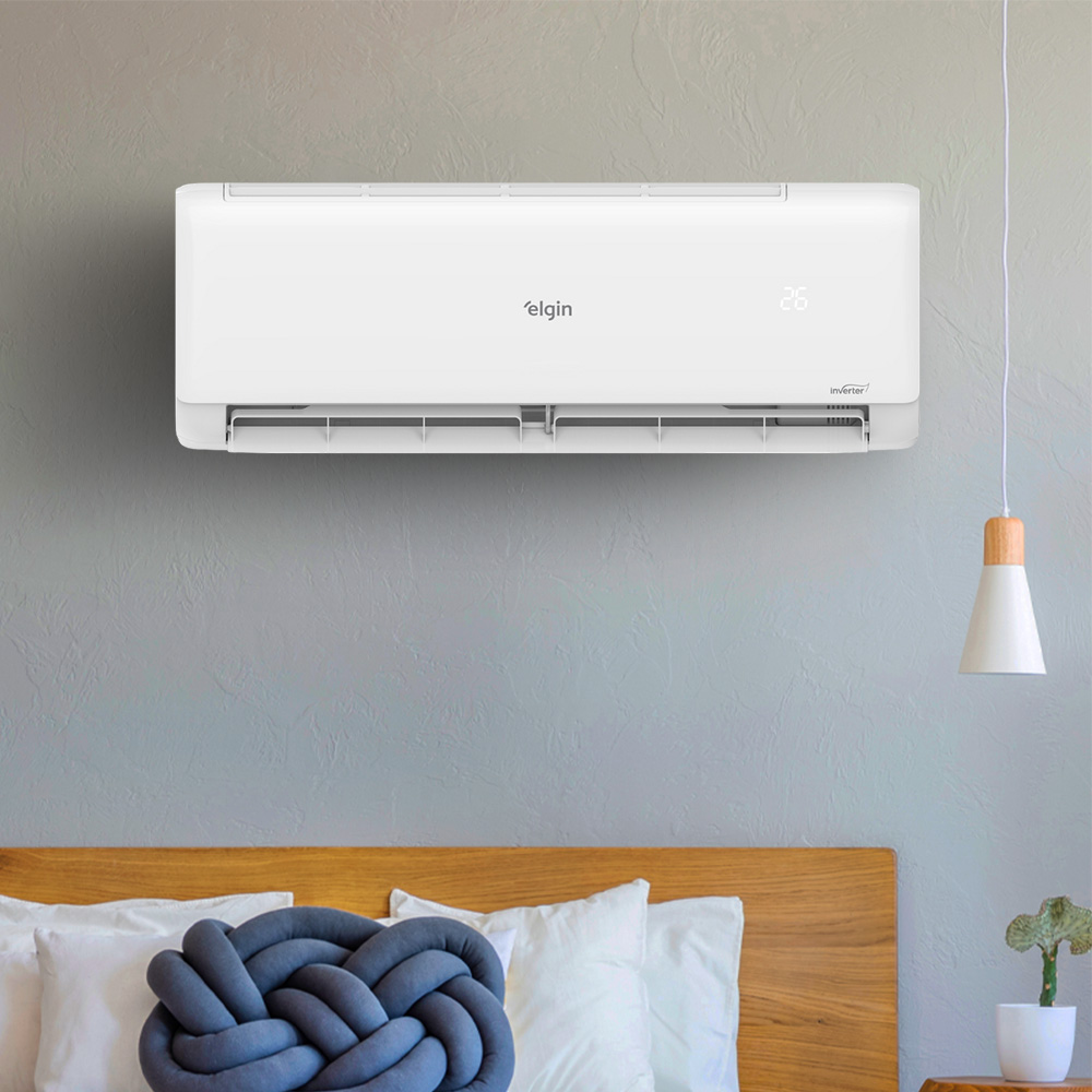 Ar Condicionado Split Hi Wall - Inverter R-32 - Elgin - Eco II Wifi - 24.000 BTUs - Frio - 220V Monofásico Ar Condicionado Split Hi Wall - Inverter R-32 - Elgin - Eco II Wifi - 24.000 BTUs - Frio - 220V Monofásico