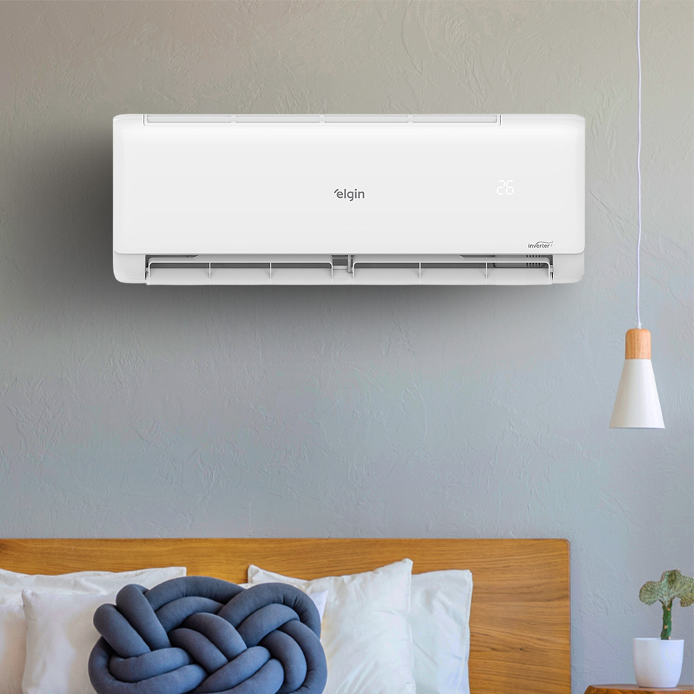 Ar Condicionado Split Hi Wall - Inverter R-32 - Eco II Wifi - Elgin - 30.000 BTUs - Quente/Frio - 220V Monofásico Ar Condicionado Split Hi Wall - Inverter R-32 - Eco II Wifi - Elgin - 30.000 BTUs - Quente/Frio - 220V Monofásico