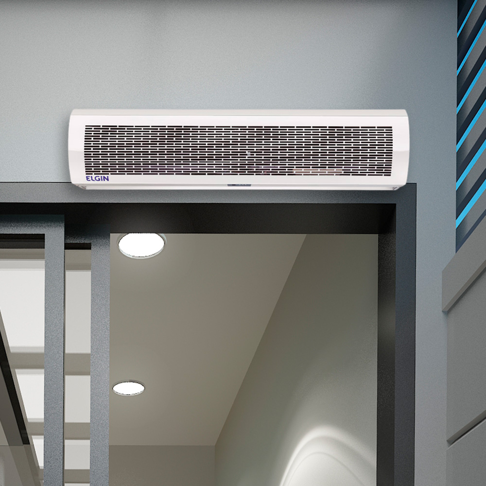 Cortina De Ar - Elgin - Com Controle Remoto - 90CM - 220V Monofásico Cortina De Ar - Elgin - Com Controle Remoto - 90CM - 220V Monofásico