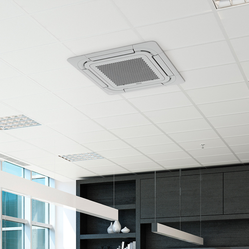 Ar Condicionado Split Cassete 4 Vias - Inverter R-32 - Hisense - 56.000 BTUs - Frio - 220V Monofásico