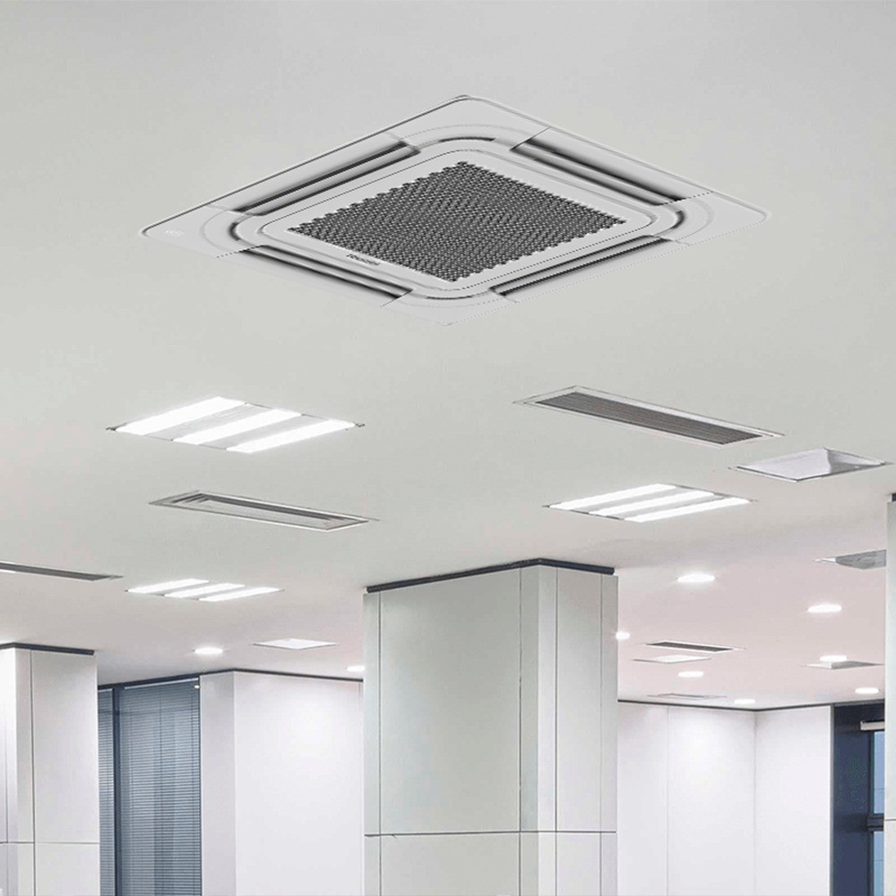 Ar Condicionado Split Cassete 4 Vias - Inverter R-32 - Hisense - 24.000 BTUs - Frio - 220V Monofásico
