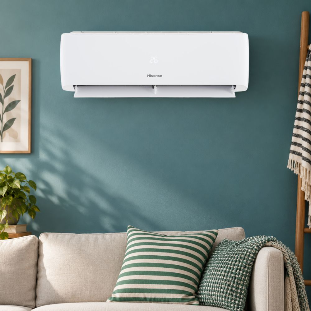 Ar Condicionado Split Hi Wall - Inverter R-32 - Hisense - Ecoplus II - 9.000 BTUs - Frio - 220V Monofásico 