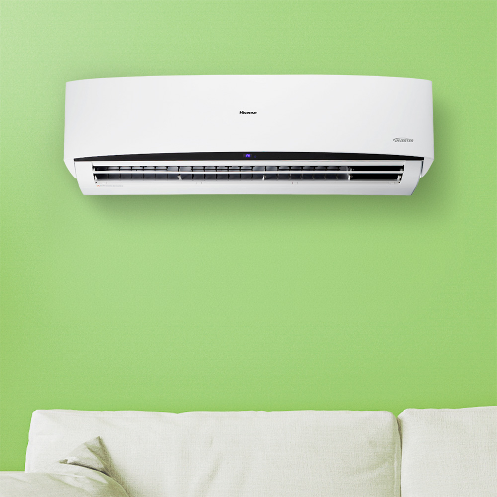 Ar Condicionado Split Hi Wall - Inverter R-32 - Hisense - 30.000 BTUs - Quente/Frio - 220V Monofásico Ar Condicionado Split Hi Wall - Inverter R-32 - Hisense - 30.000 BTUs - Quente/Frio - 220V Monofásico