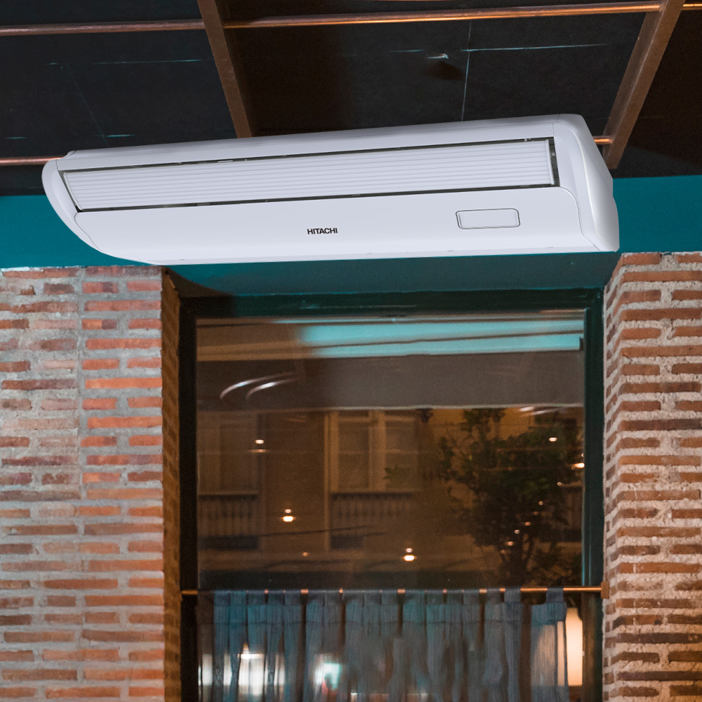 Ar Condicionado Split Piso Teto - On/Off - Primairy - Hitachi - 58.000 BTUs - Frio - 380V Trifásico