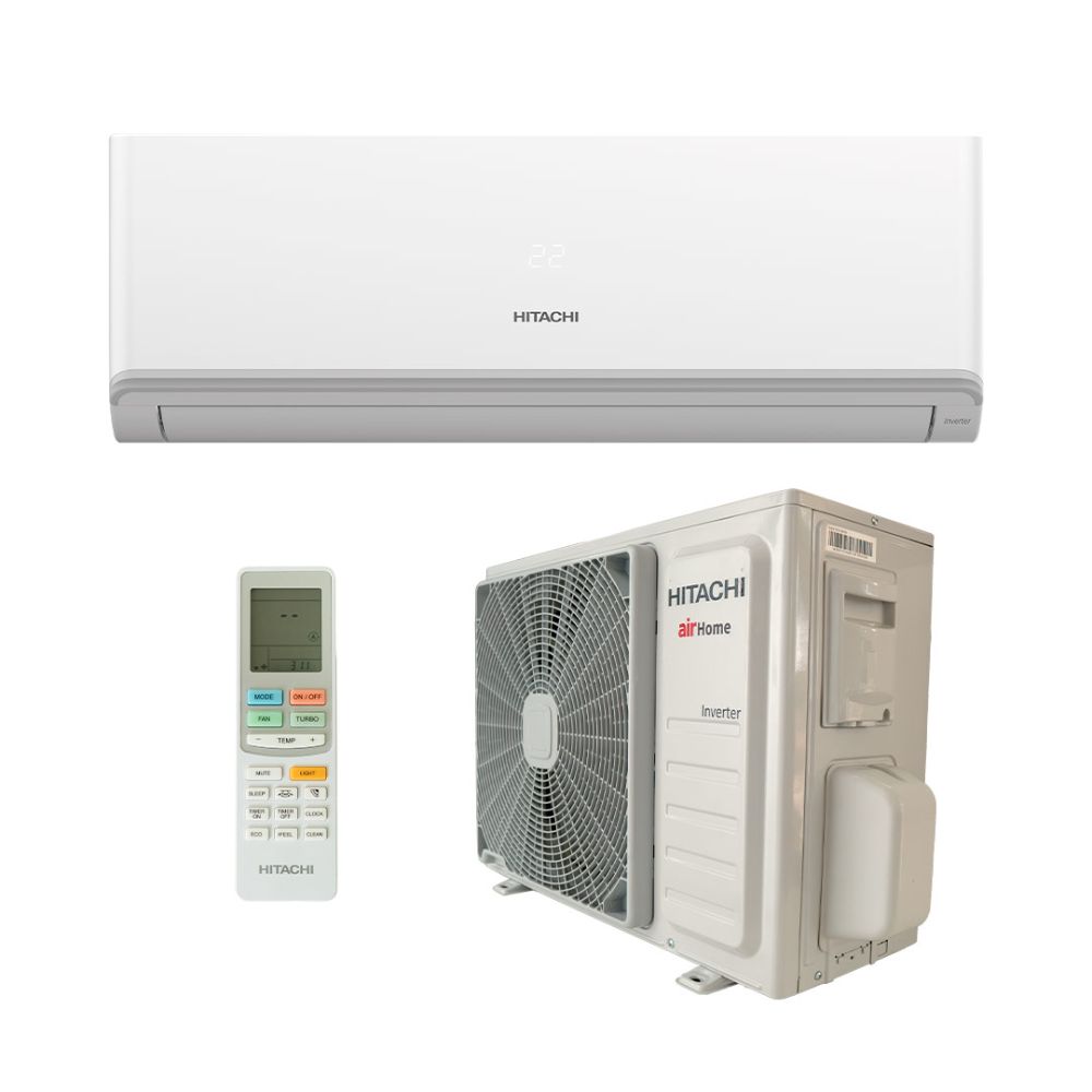 Ar Condicionado Split Hw Inverter R-32 Hitachi 24000 Btus Airhome 600 Quente/Frio 220V Monofásico SPK24C3IVQ