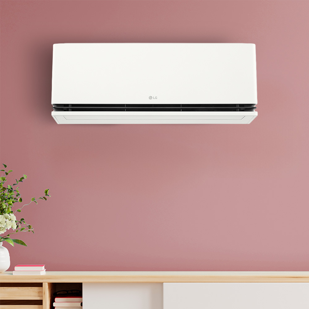 Ar Condicionado Split Hi Wall - Inverter R-32 - LG - Dual AI Air - 9.000 BTUs - Frio - 220V Monofásico