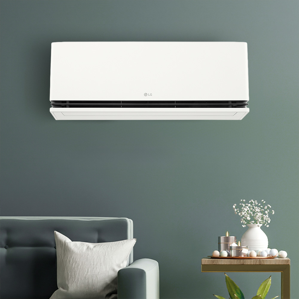 Ar Condicionado Split Hi Wall - Inverter R-32 - LG - Dual AI Air - 9.000 BTUs - Quente/Frio - 220V Monofásico