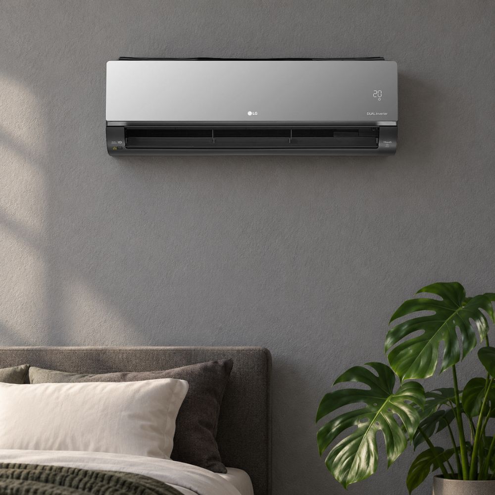 Ar Condicionado Split Hi Wall - Inverter R-32 - LG - Dual ARTCOOL + IA - 12.000 BTUs - Frio - 220V Monofásico