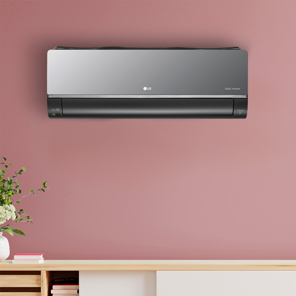 Ar Condicionado Split Hi Wall - Inverter R-32 - LG - Dual Inverter Voice +AI ARTCOOL - 12.000 BTUs - Quente/Frio - 220V Ar Condicionado Split Hi Wall - Inverter R-32 - LG - Dual Inverter Voice +AI ARTCOOL - 12.000 BTUs - Quente/Frio - 220V