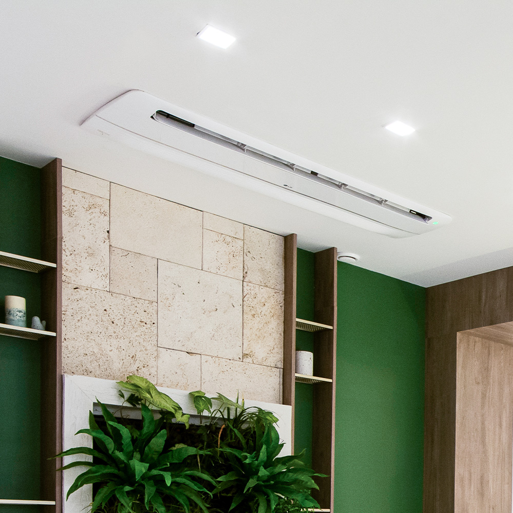 Ar Condicionado Split Cassete 1 Via - Inverter R-32 - LG - 18.000 BTUs - Quente/Frio - 220V Monofásico 