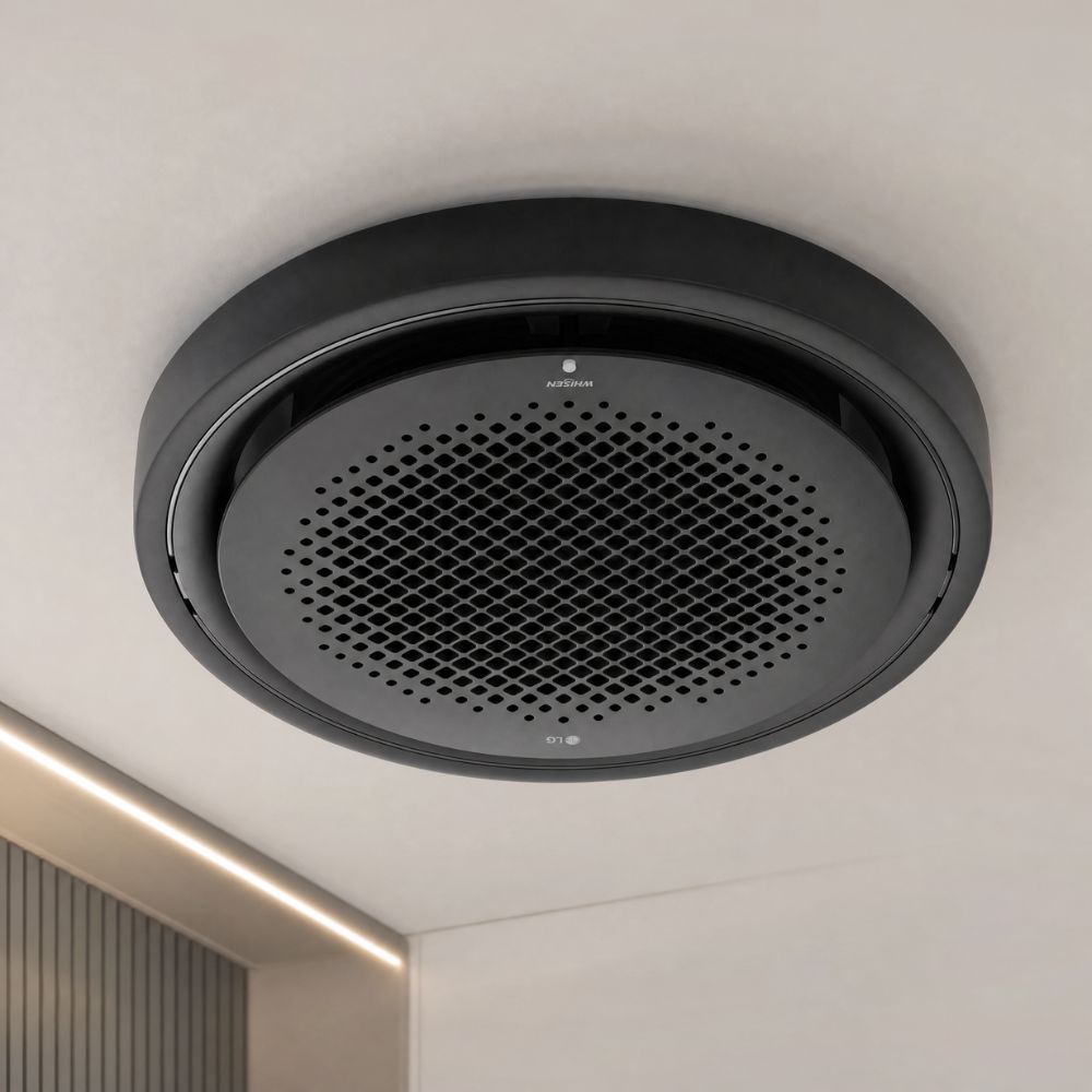 Ar Condicionado Cassete 360 - Inverter R-32 - LG - Round Black - 36.000 BTUs - Quente/Frio - 220V Monofásico