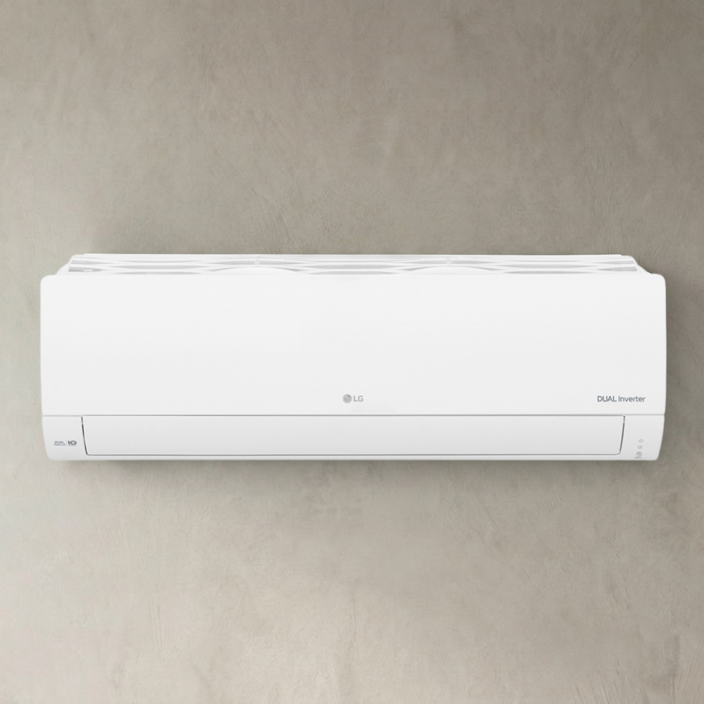 Ar Condicionado Split Hi Wall - Inverter R-32 - LG - Dual Inverter Compact - 18.000 BTUs - Frio - 220V Monofásico