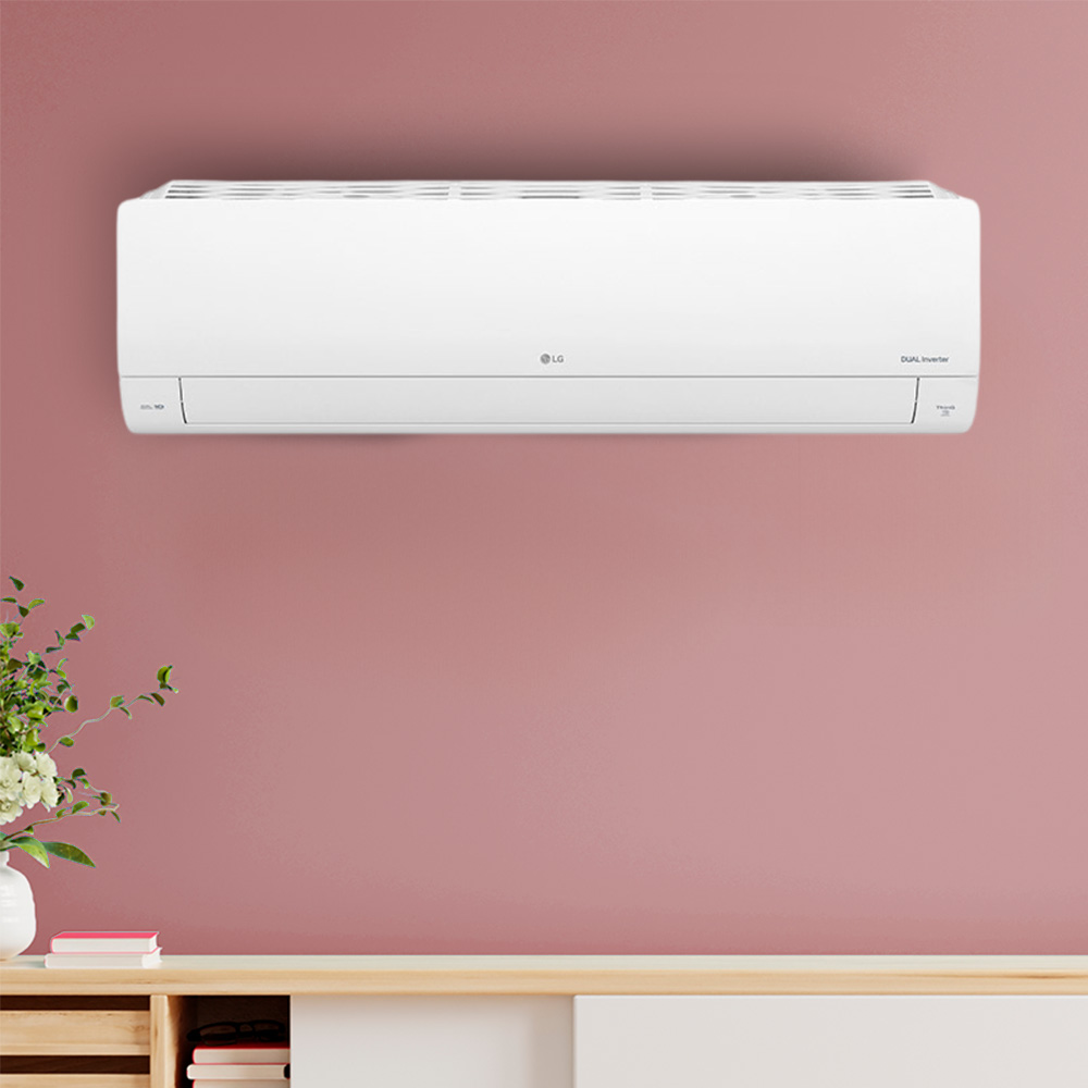 Ar Condicionado Split Hi Wall - Inverter - LG - Dual Inverter Voice +AI - 22.000 BTUs - Quente/Frio - 220V Ar Condicionado Split Hi Wall - Inverter - LG - Dual Inverter Voice +AI - 22.000 BTUs - Quente/Frio - 220V