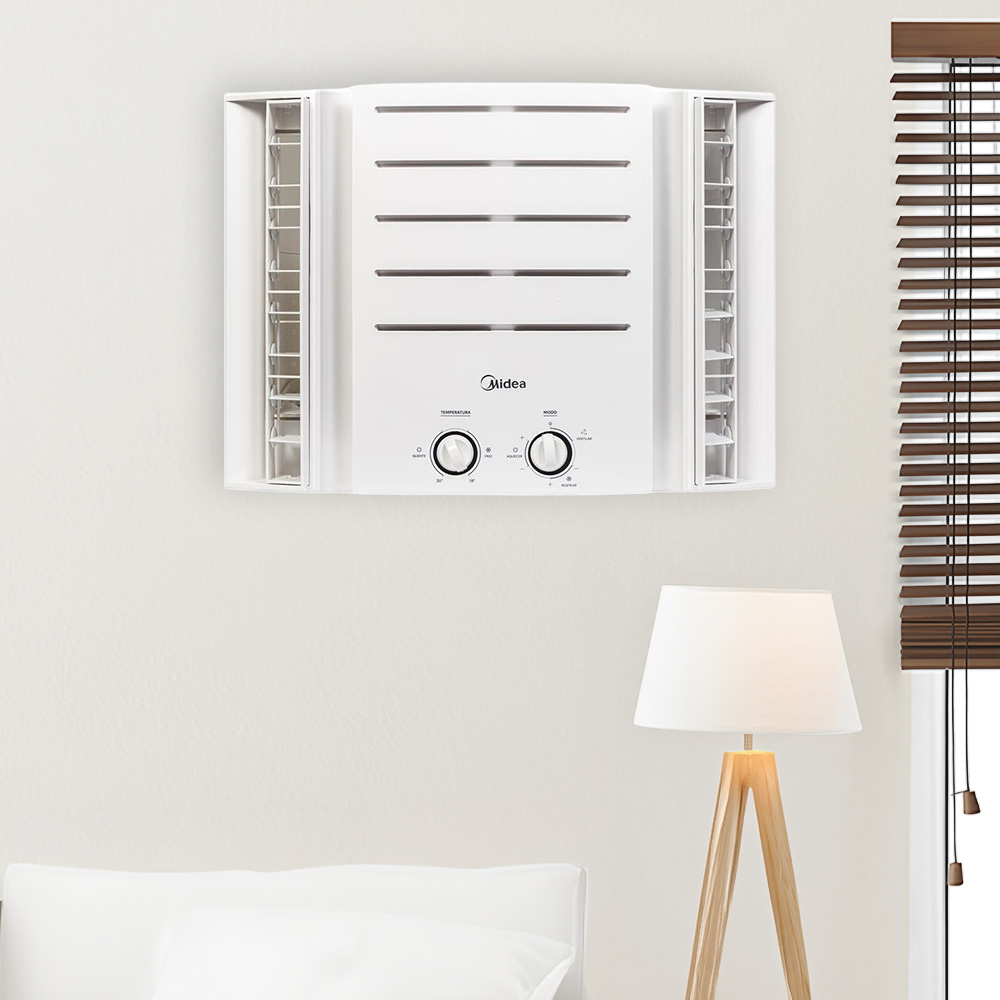 Ar Condicionado Janela - Manual - Midea - 7.500 BTUs - Frio - 220V Monofásico 