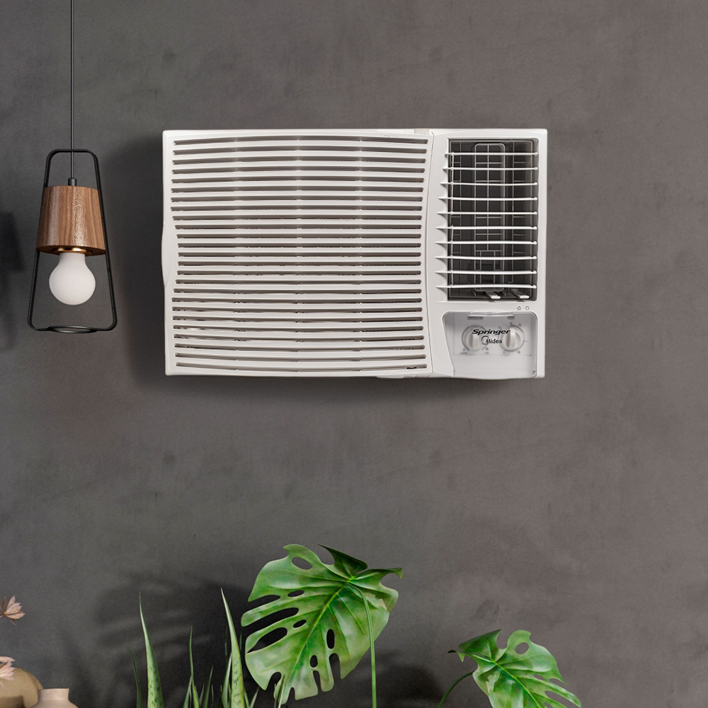 Ar Condicionado Janela - Manual - Midea - 18.000 BTUs - Frio - 220V Monofásico 