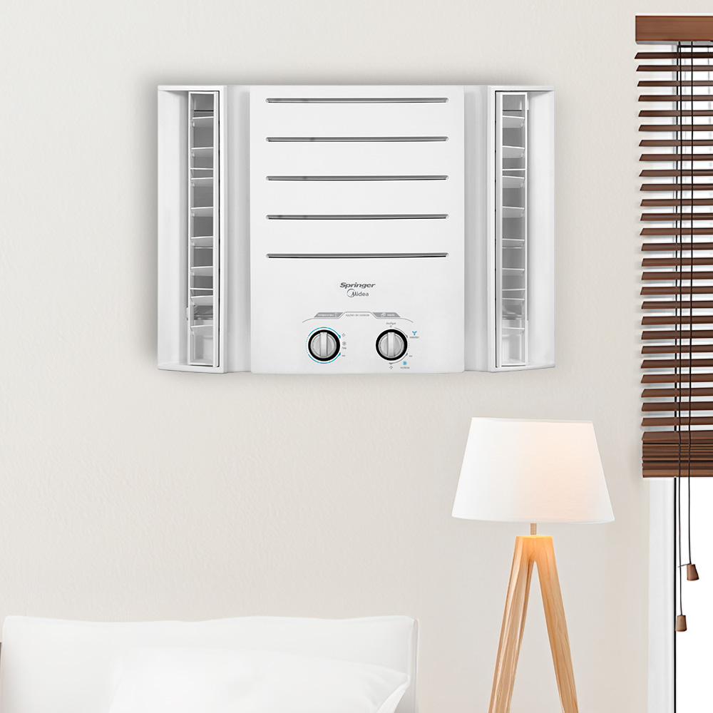 Ar Condicionado Janela - Manual - Springer Midea - 10.000 BTUs - Frio - 220V Monofásico 