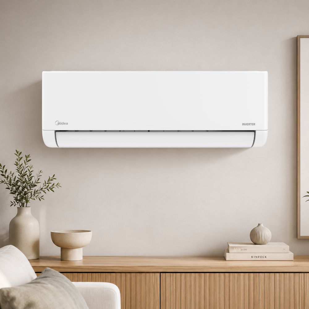 Ar Condicionado Split Hi Wall - Inverter R-32 - Midea - AI Airvolution - 18.000 BTUs - Frio - 220V Monofásico