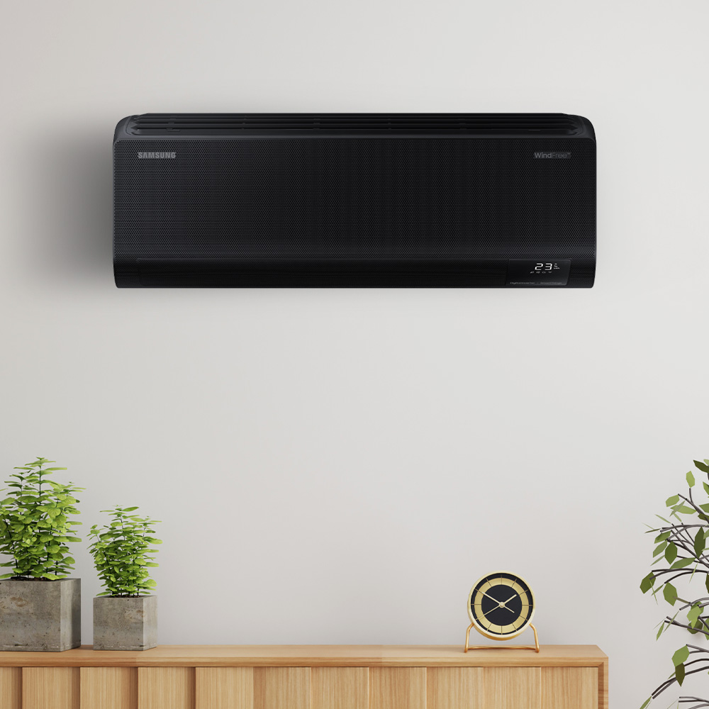 Ar Condicionado Hi Wall - Inverter - Windfree Connect Black - Samsung - 24.000 BTUs - Quente/Frio - 220V Monofásico