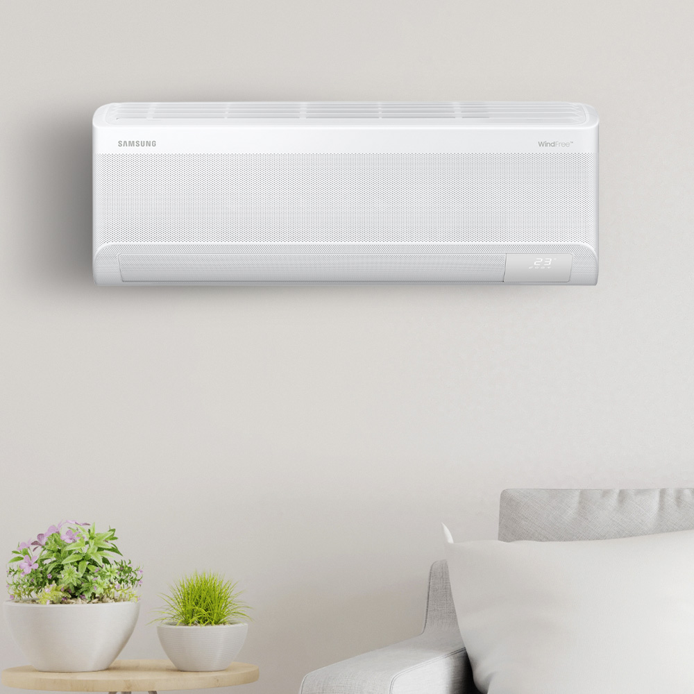 Ar Condicionado Split Hi Wall - Inverter R-32 - Samsung - Windfree Powervolt AI - 9.000 BTUs - Frio - Bivolt