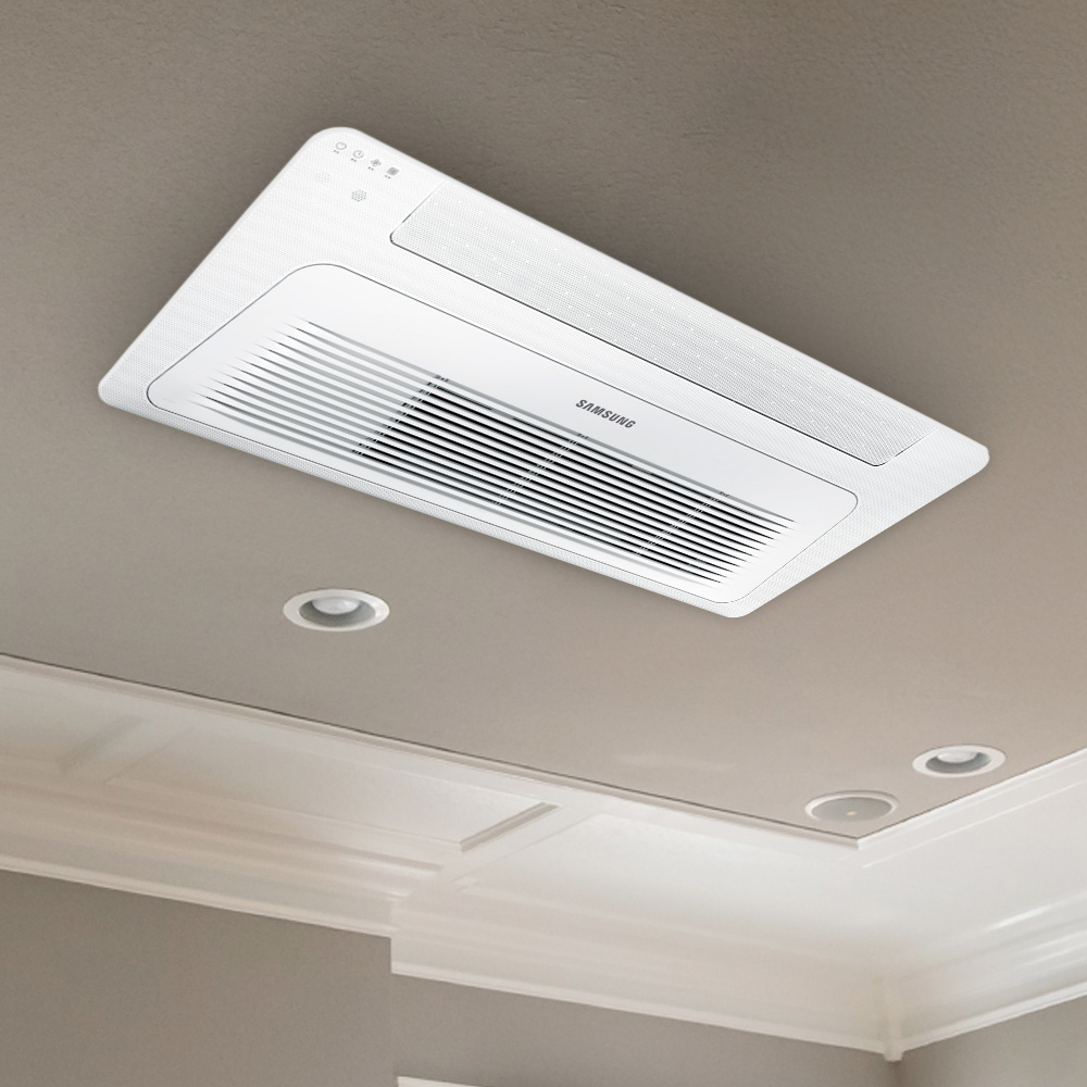 Ar Condicionado Split Cassete 1 Via - Inverter R32 - Samsung - Windfree - R-32 - 17.000 BTUs - Quente/Frio - 220V Monofásico