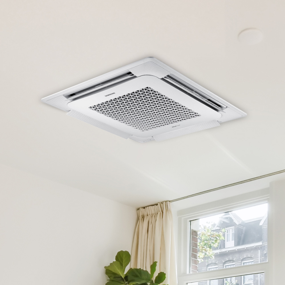 Ar Condicionado Split Cassete 4 Vias - Inverter R-32 - Samsung - Windfree - 54.000 BTUs - Quente/Frio - 220V Monofásico