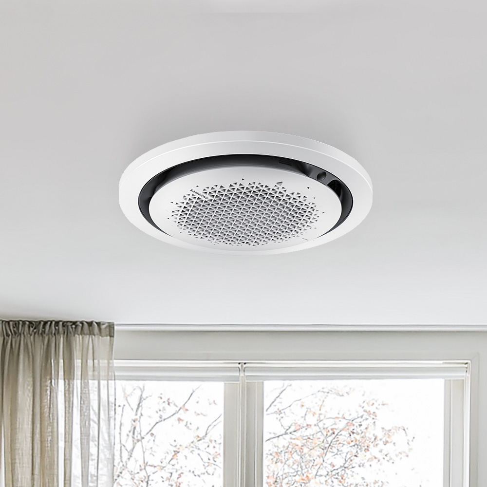 Ar Condicionado Split Cassete 360 - Inverter R-32 - Samsung - Windfree - 46.000 BTUs - Quente/Frio - 220V Monofásico