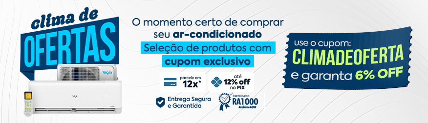 ar condicionado em oferta