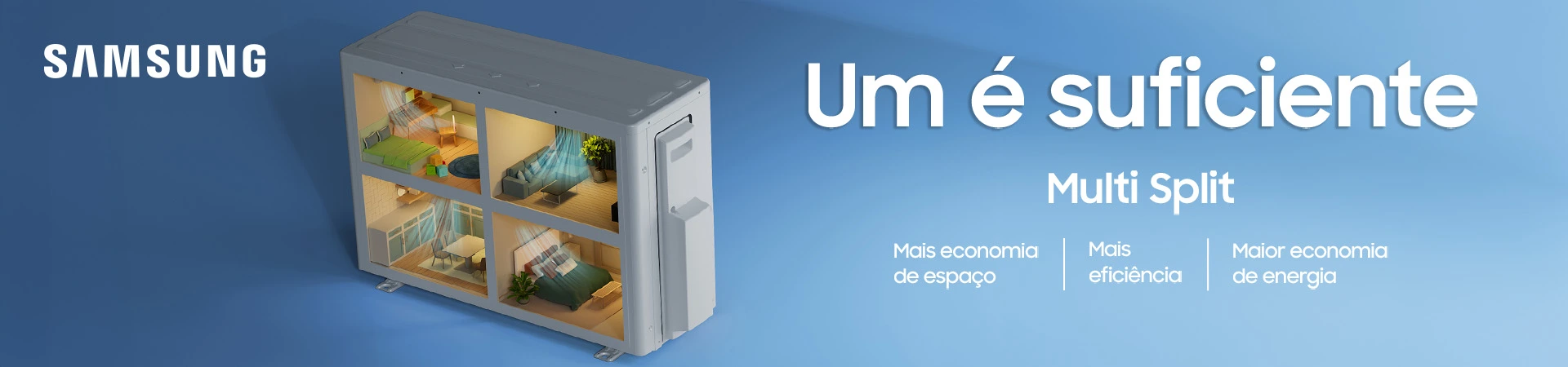 Multi Split Samsung em promoção