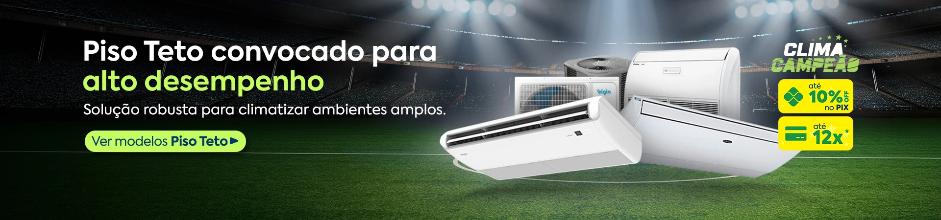 Ar-condicionado Piso Teto em promoção