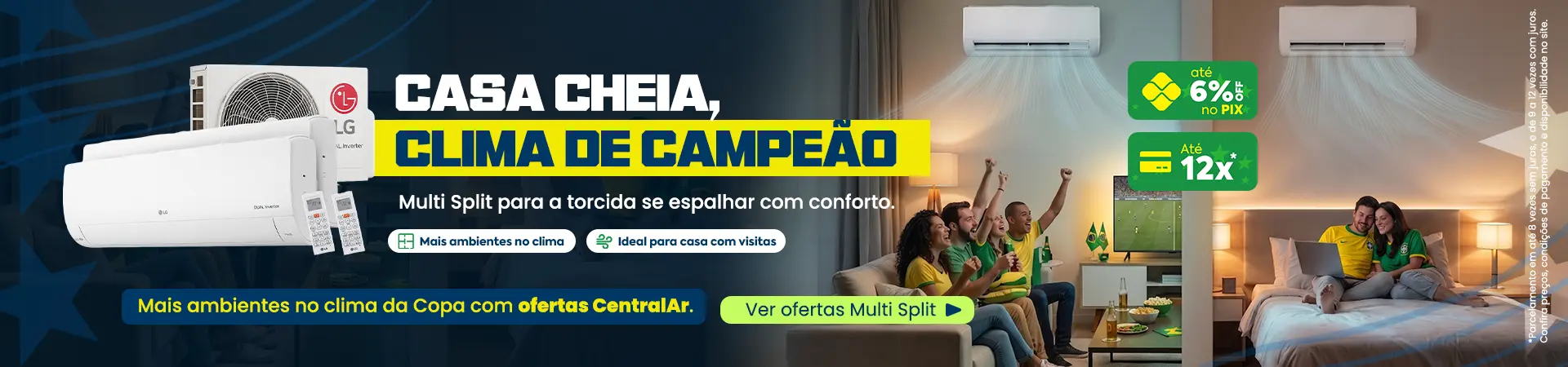 Ar Condicionado Split Inverter em Promoção