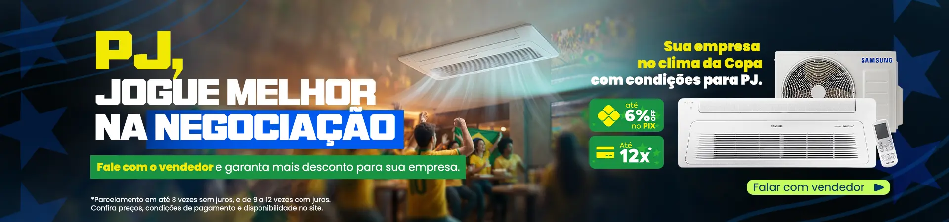 Ar-condicionado cassete em promoção