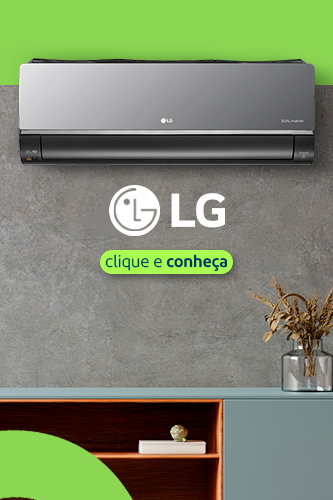 imagem de um modelo de ar condicionado da marca lg