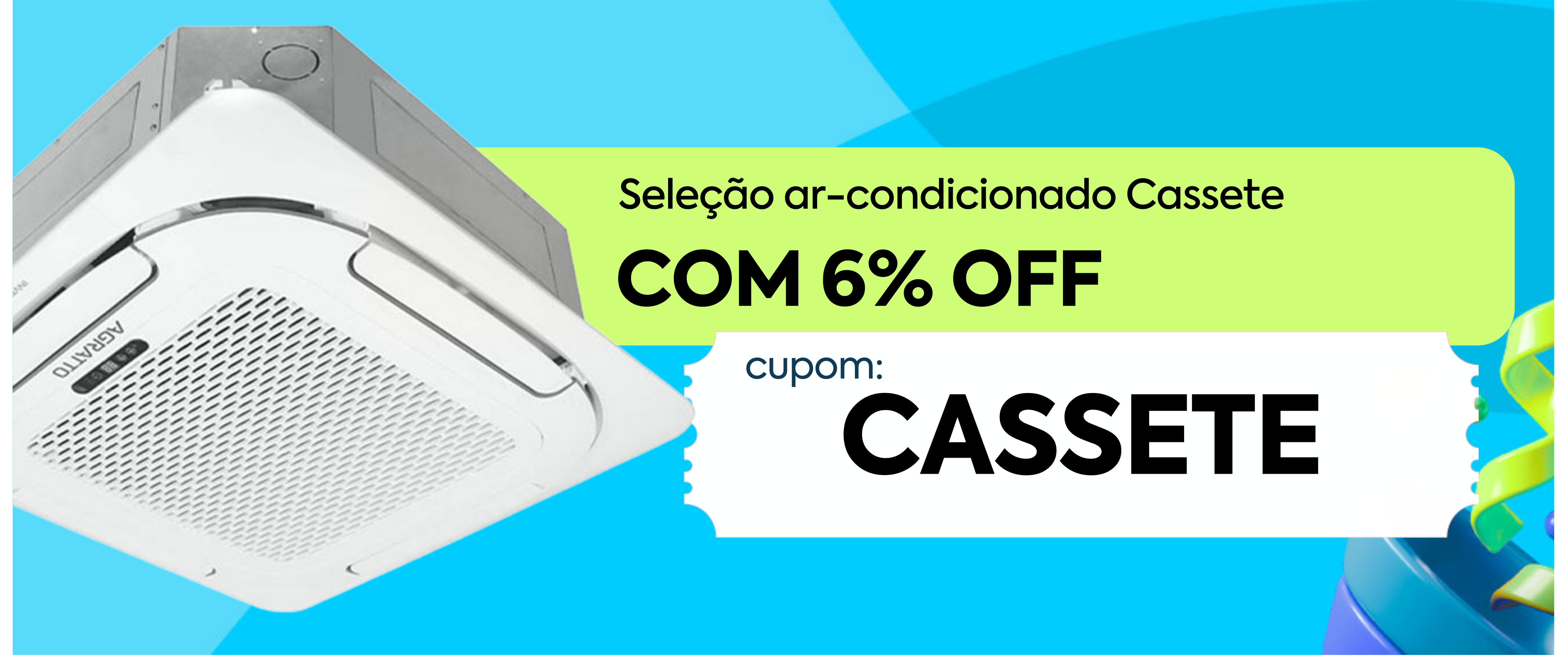Cupom Cassete 6%